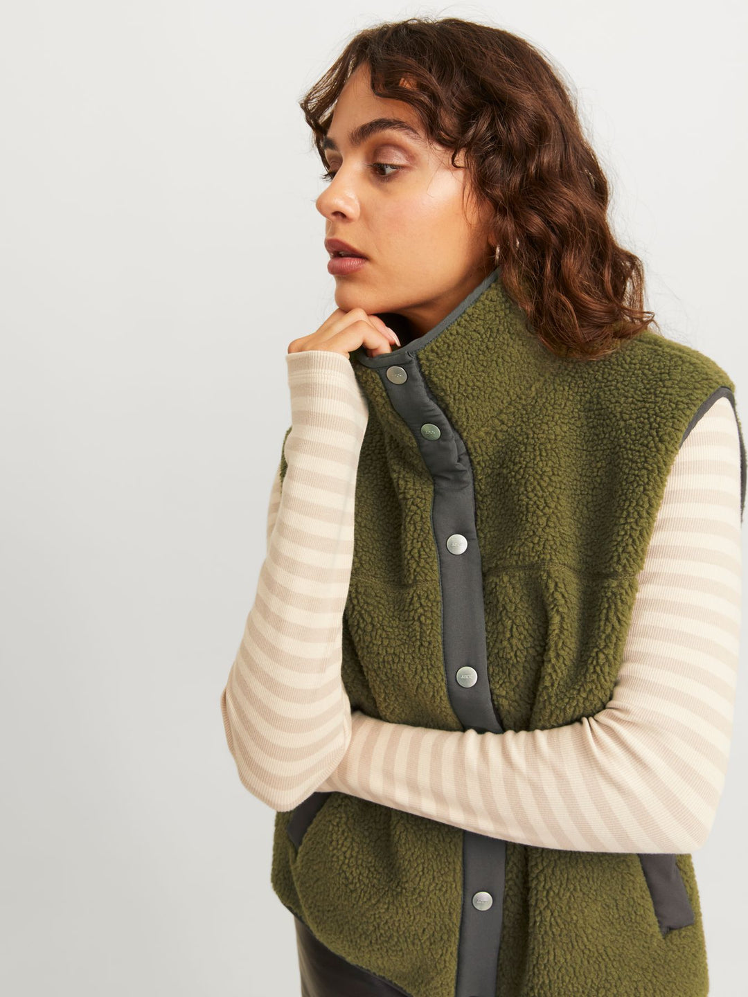 Jack & Jones Teddy Weste Damen