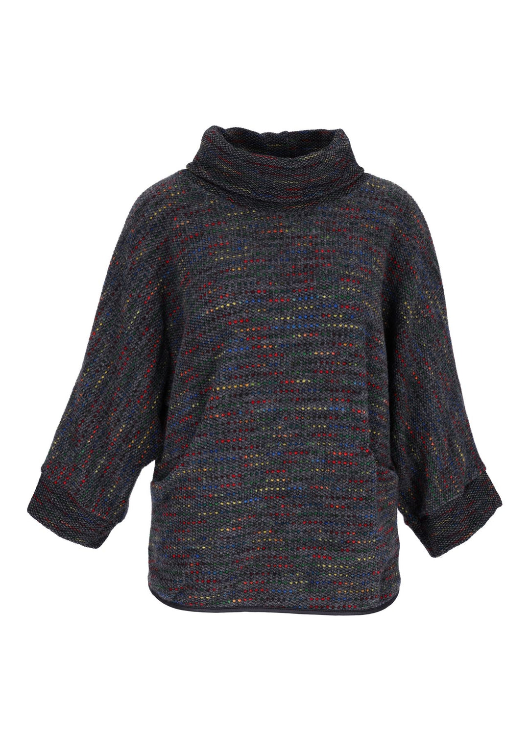 Splash of Color Damen Shirt Rollkragen