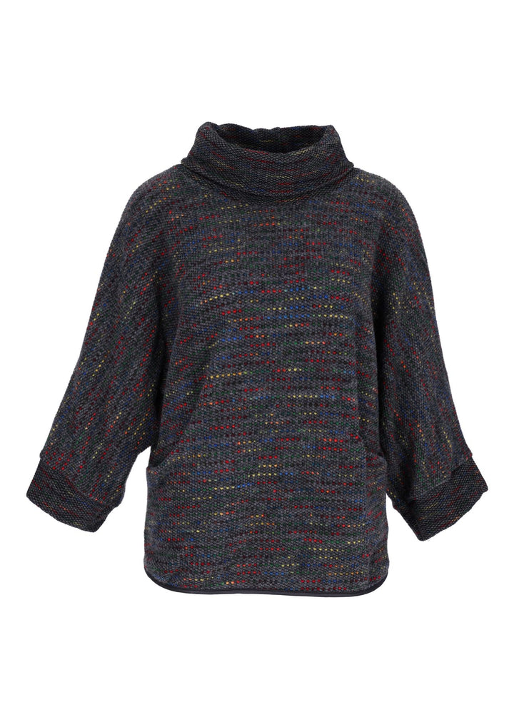 Splash of Color Damen Shirt Rollkragen