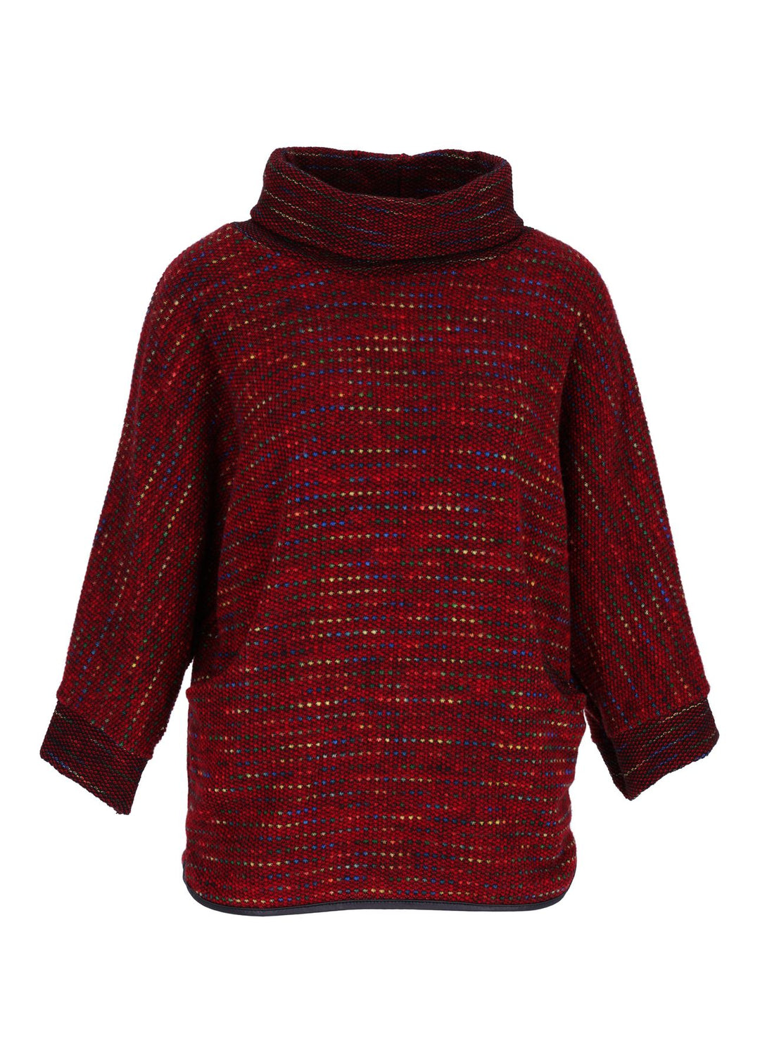 Splash of Color Damen Shirt Rollkragen