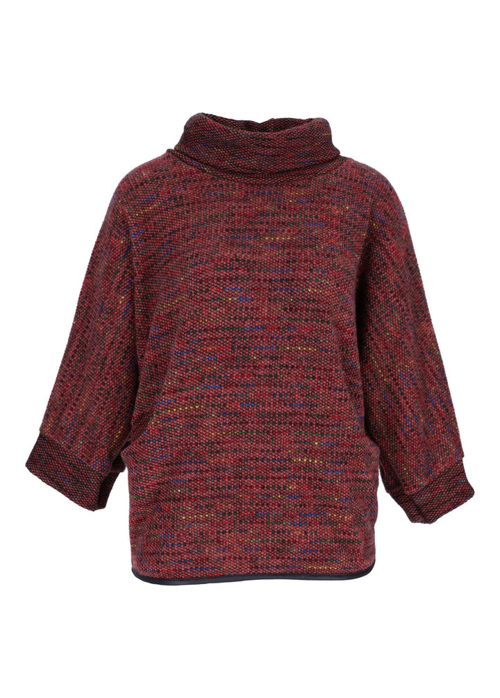 Splash of Color Damen Shirt Rollkragen