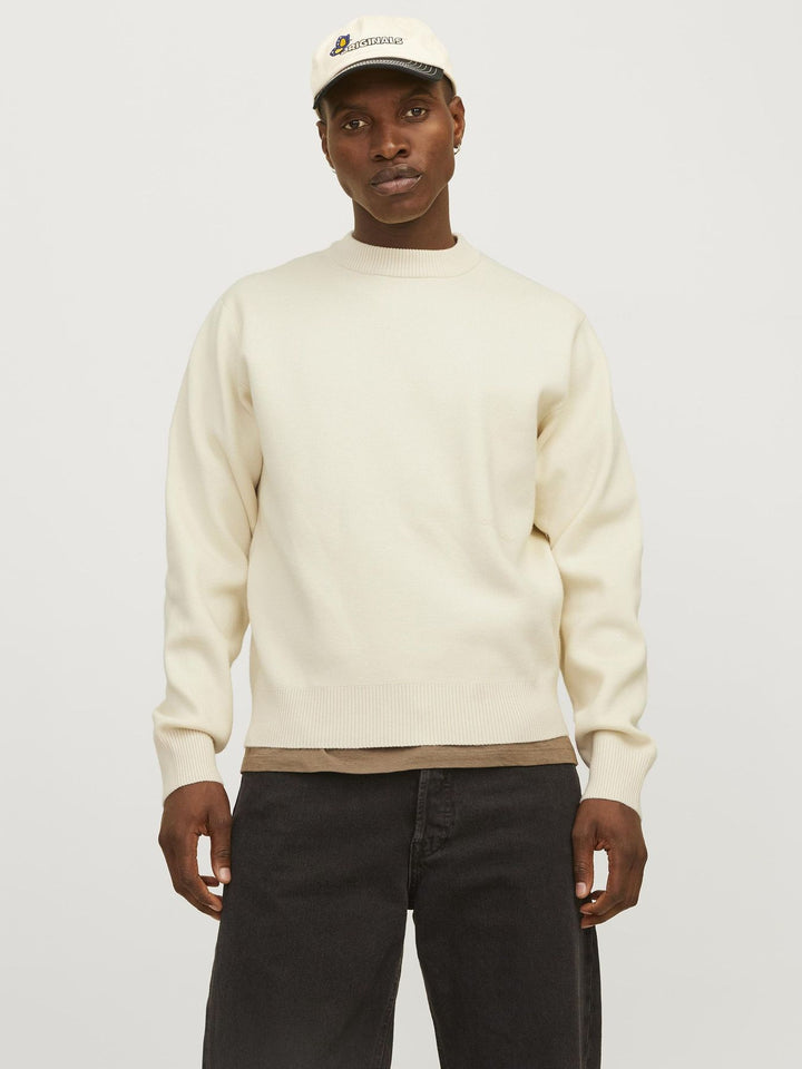 Jack & Jones Strickpullover Rundhals