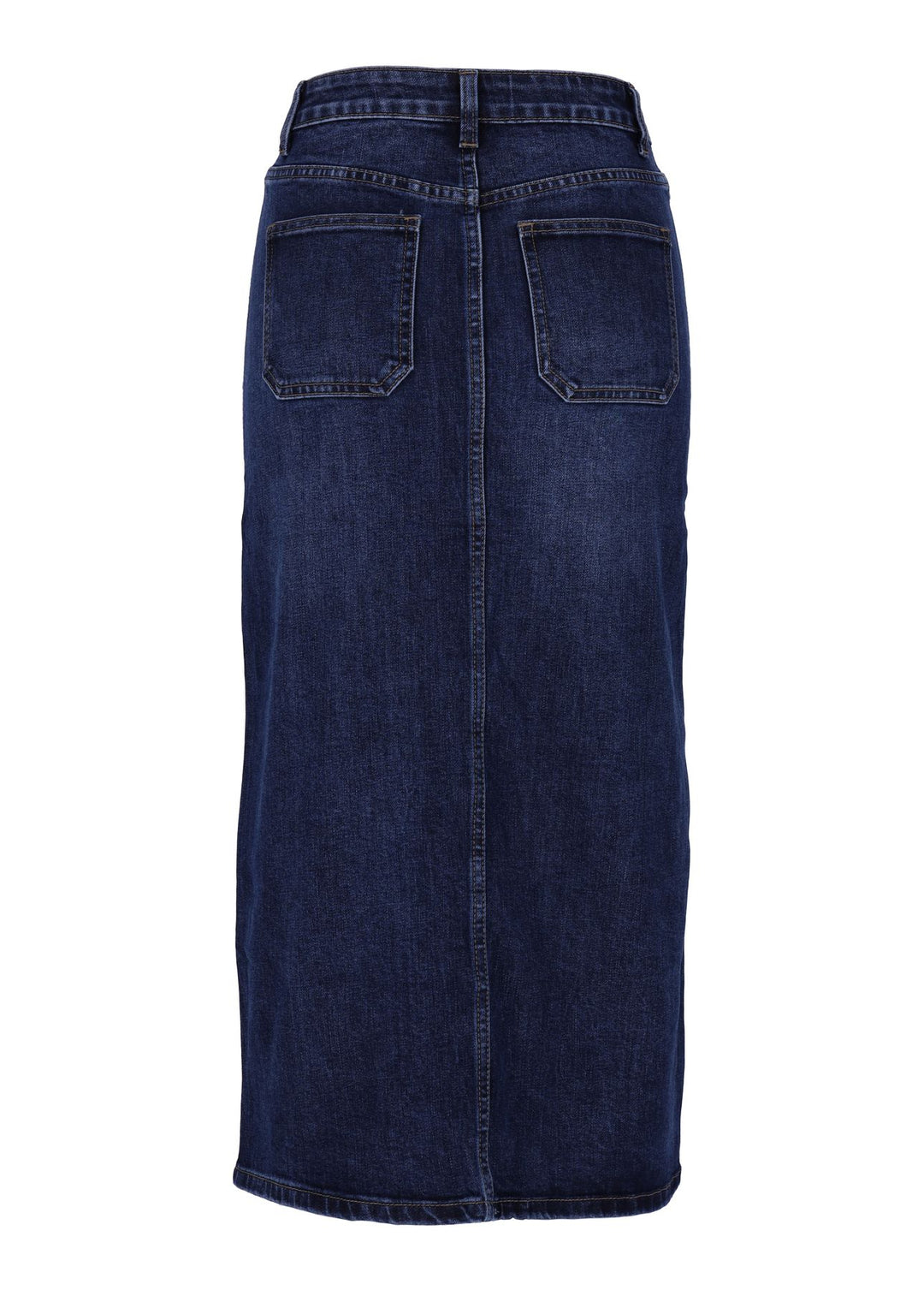 Splash of Color Jeansrock Midi