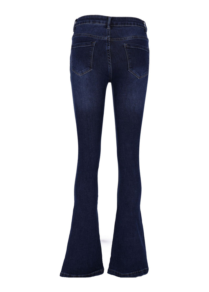Splash of Color Bootcut Jeans Damen