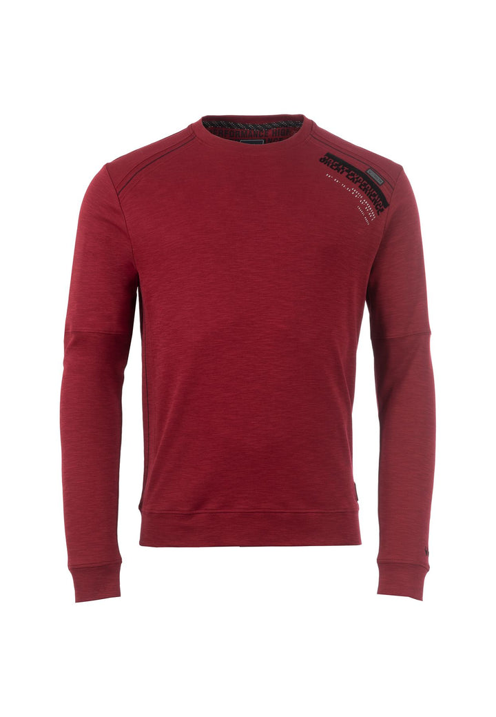 SOQUESTO Sweatshirt Herren Bordeaux