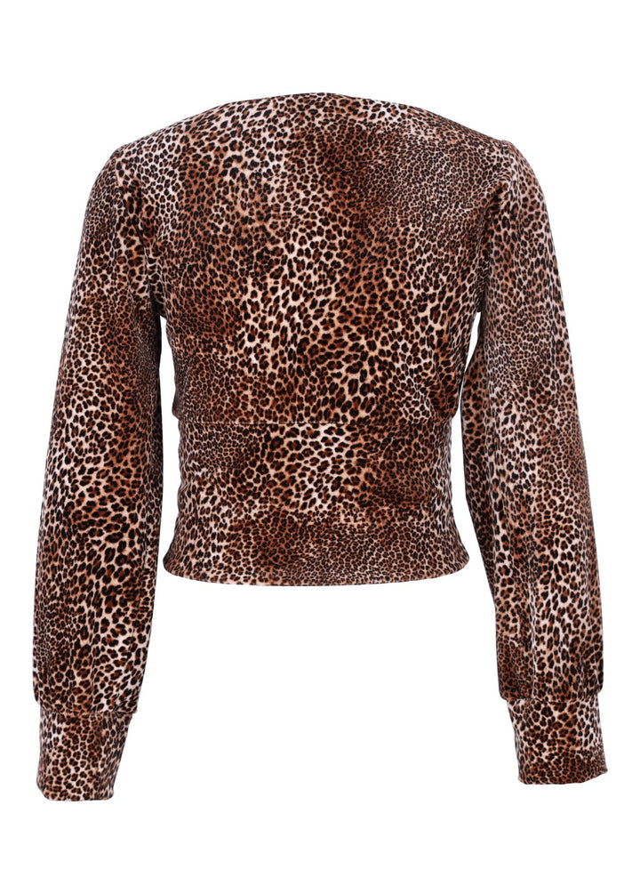 Damen Shirt Samt Leo von Splash of Color