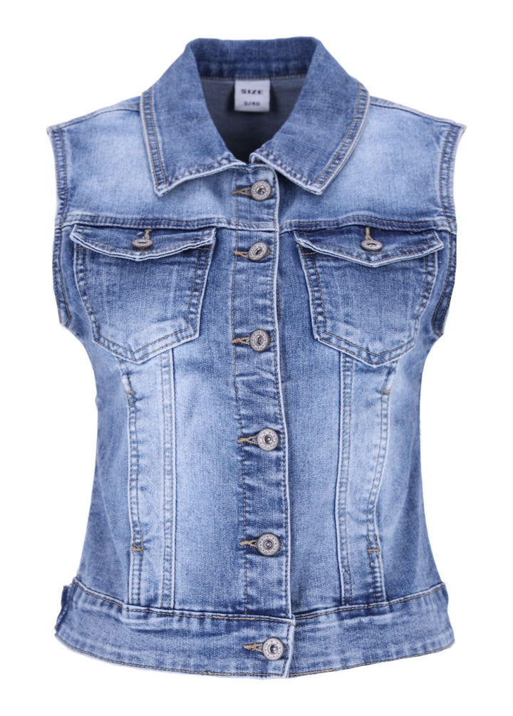 Splash of Color Damen Jeansweste
