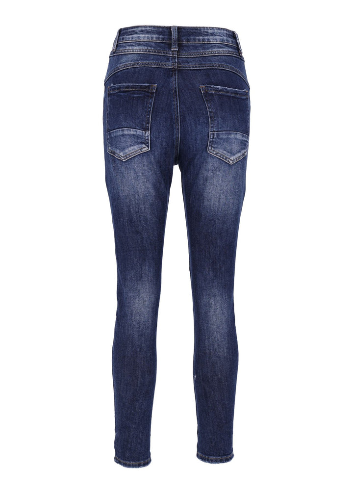 Splash of Color Damen Destroyed Jeans