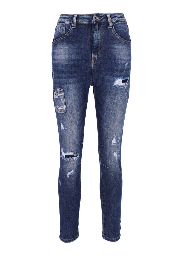 Splash of Color Damen Destroyed Jeans