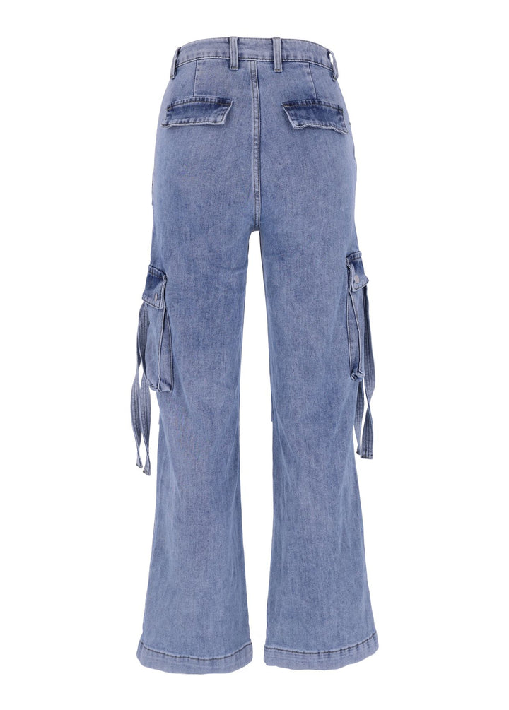 Splash of Color Damen Cargo-Jeans