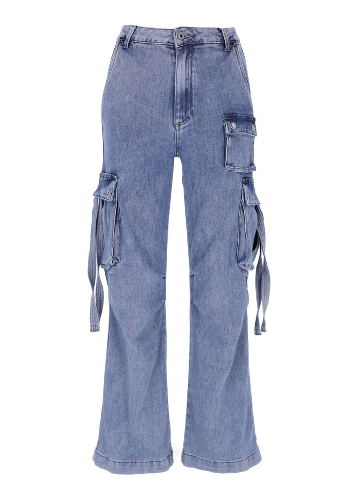 Splash of Color Damen Cargo-Jeans