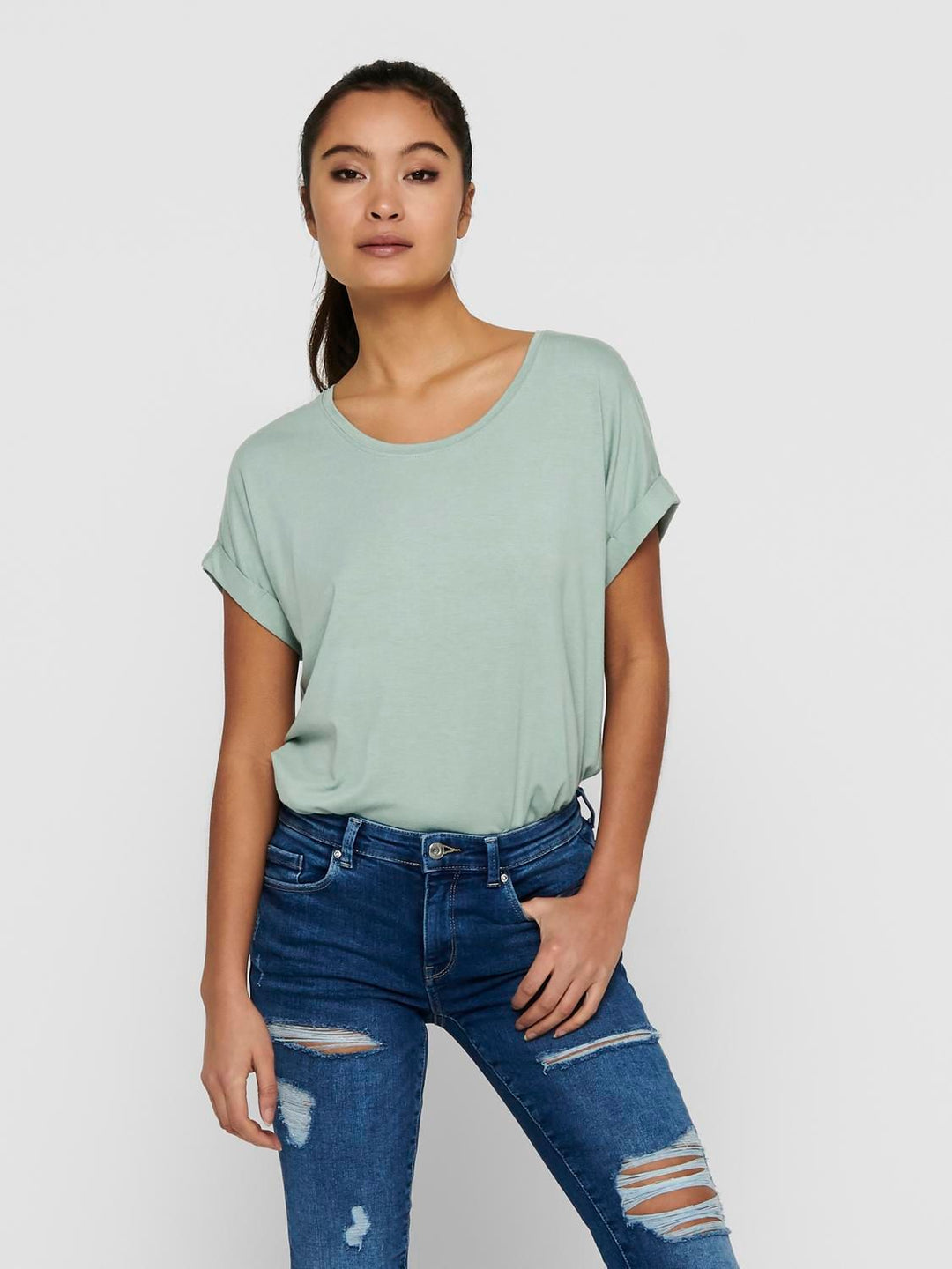 ONLY Monster Kurzarm Top Rundhals