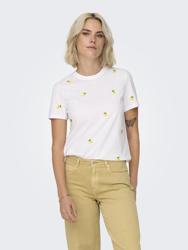 ONLY Ketty Damen T-Shirt Bio-Baumwolle