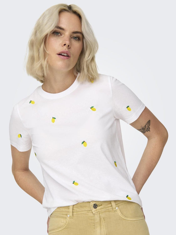 ONLY Ketty Damen T-Shirt Bio-Baumwolle