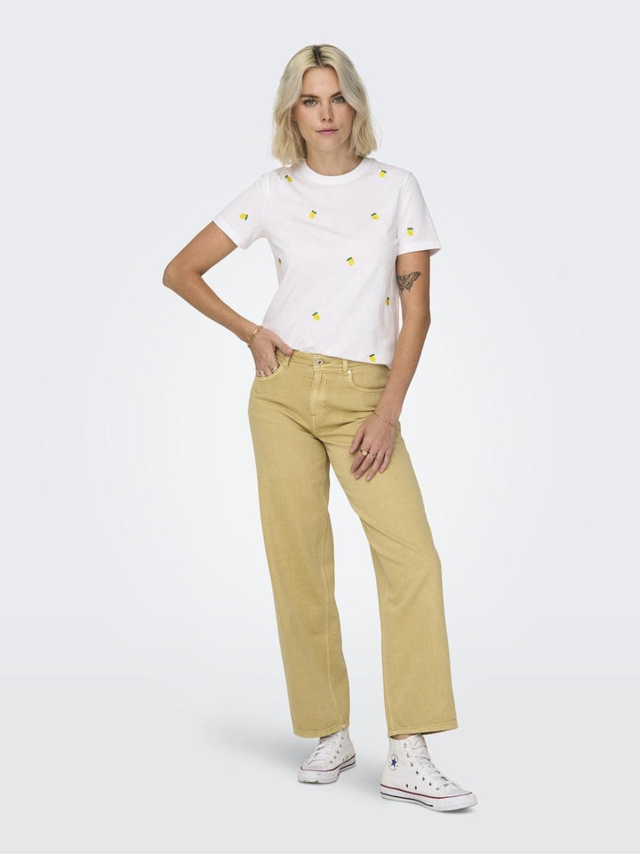 ONLY Ketty Damen T-Shirt Bio-Baumwolle