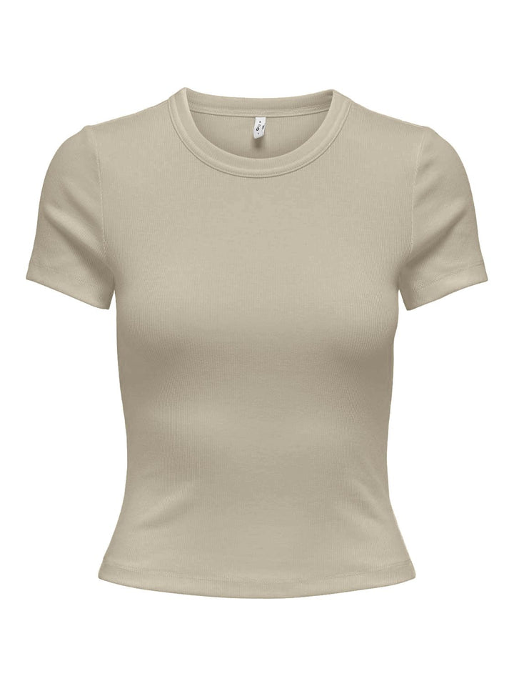 ONLY T-Shirt Rundhals Kurzarm Damen