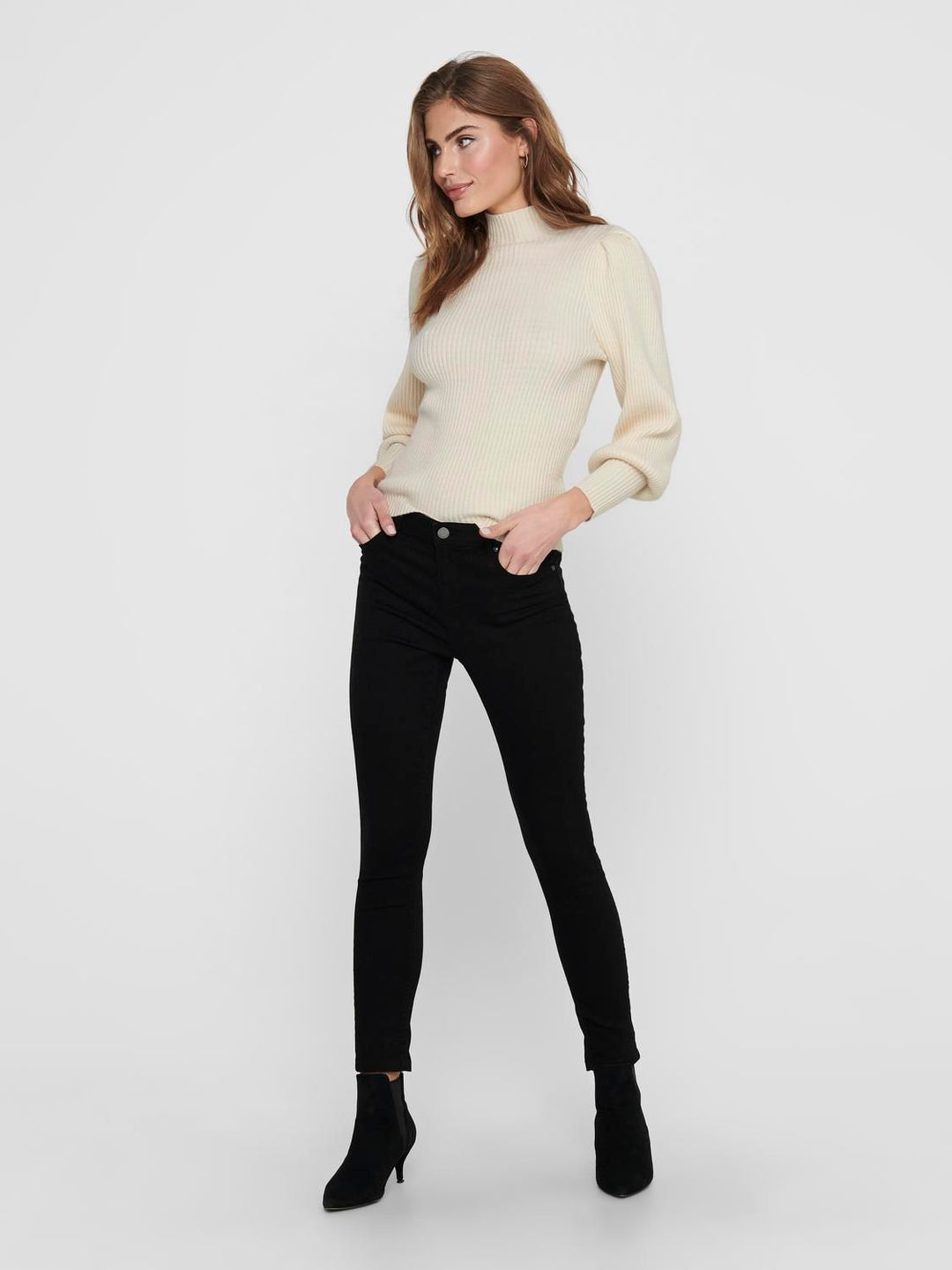 ONLY Katia Strickpullover Langarm
