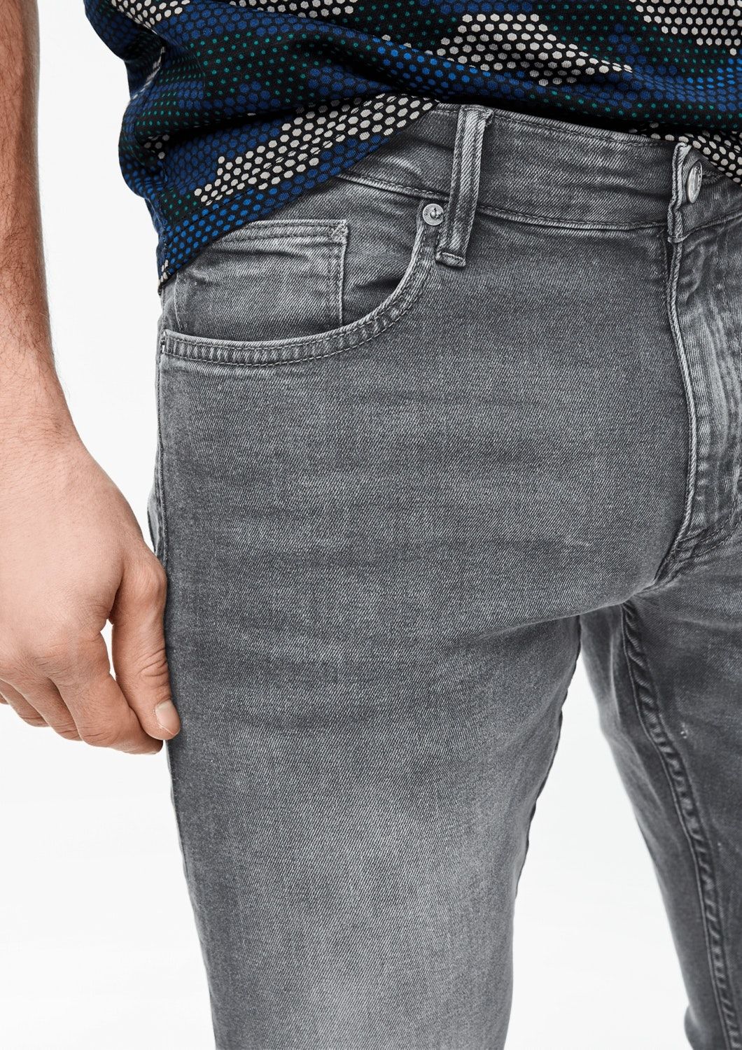 QS Herren Slim Stretch Jeans Rick
