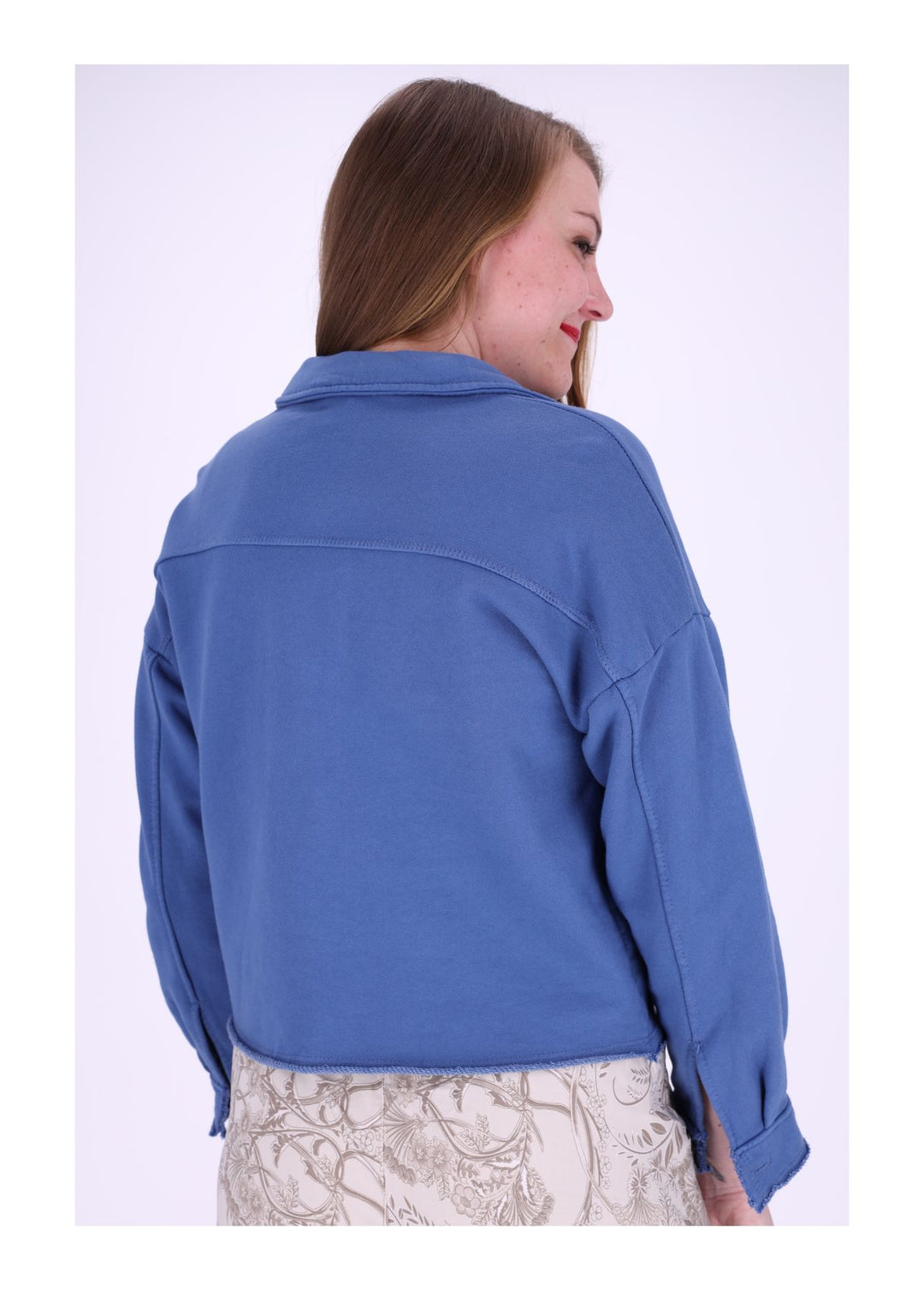 Splash of Color Damen Sweatjacke geknöpft