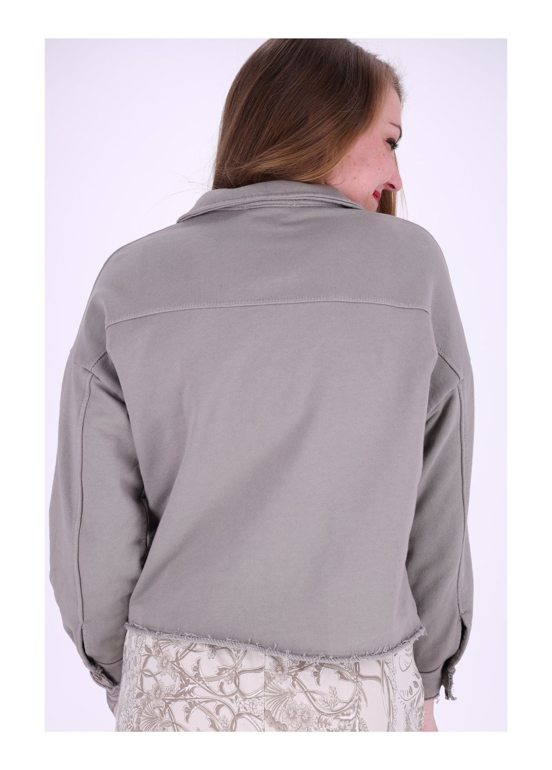 Splash of Color Damen Sweatjacke geknöpft