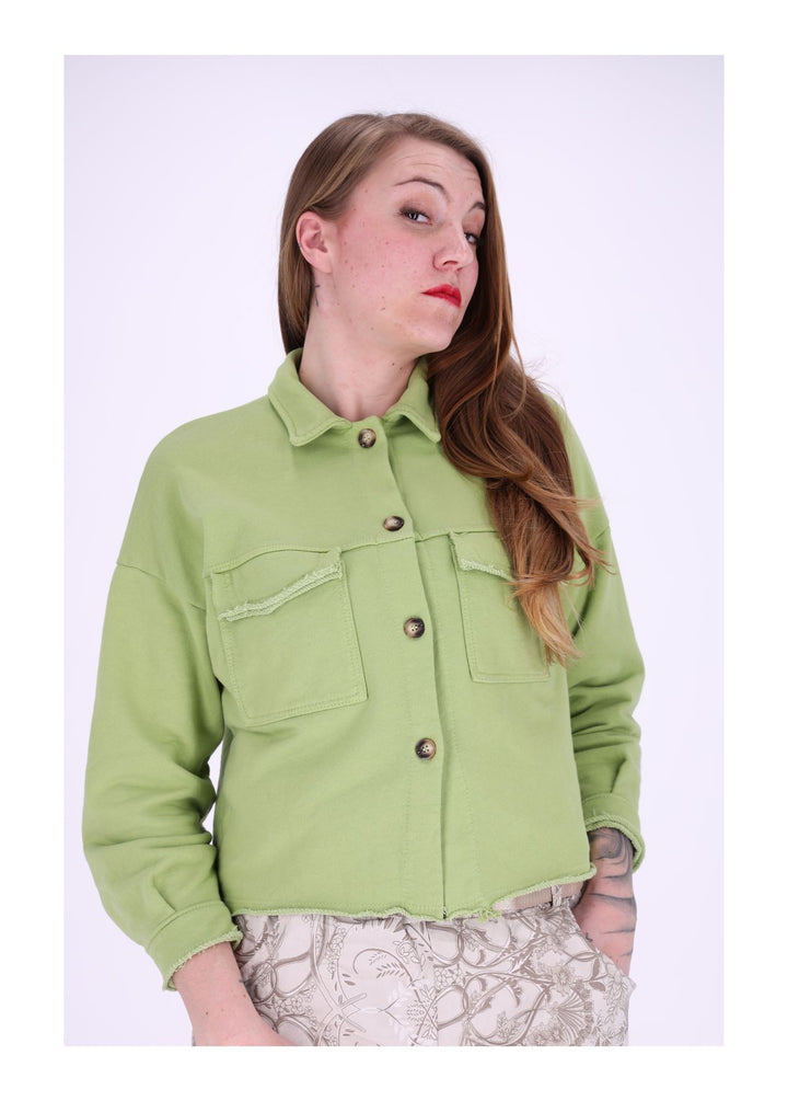 Splash of Color Damen Sweatjacke geknöpft