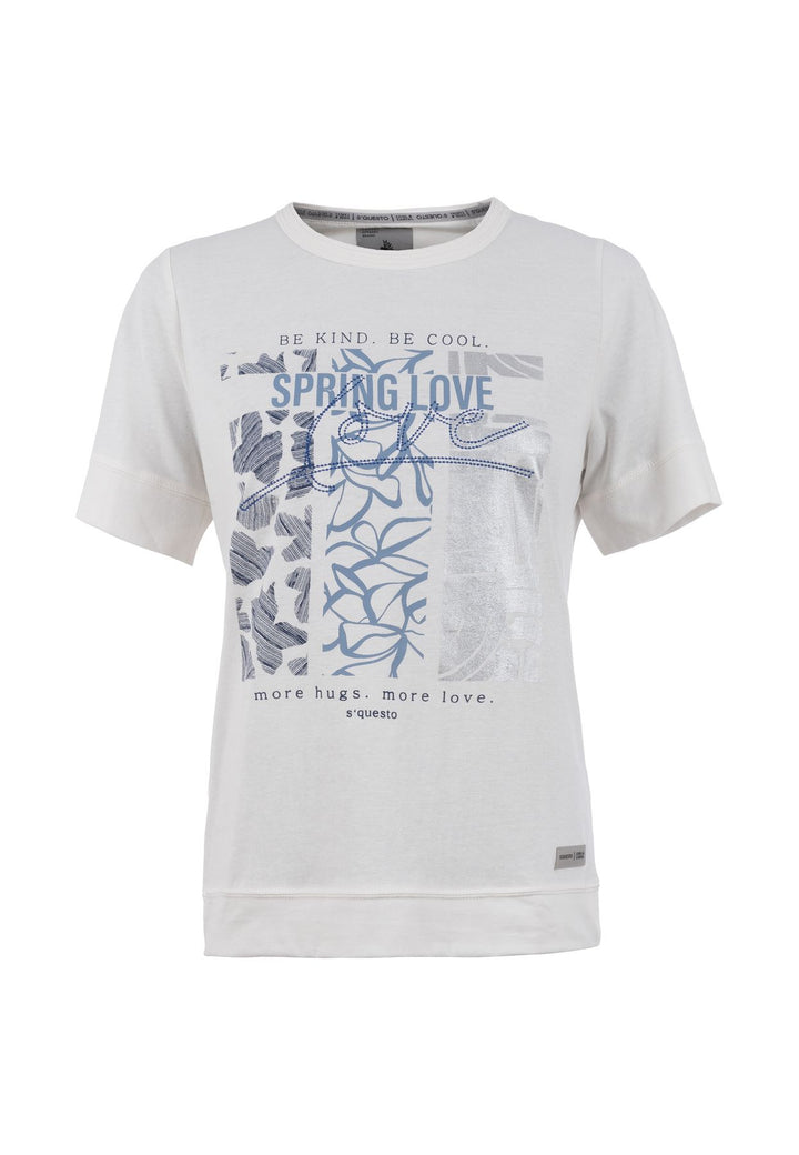 SOQUESTO Damen T-Shirt Kurzarm