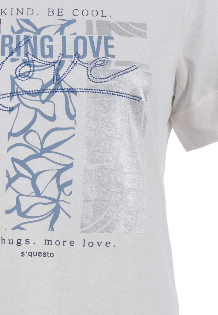 SOQUESTO Damen T-Shirt Kurzarm