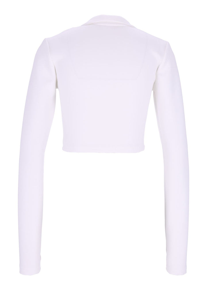 Damen Sweatjacke Stehkragen Splash of Color