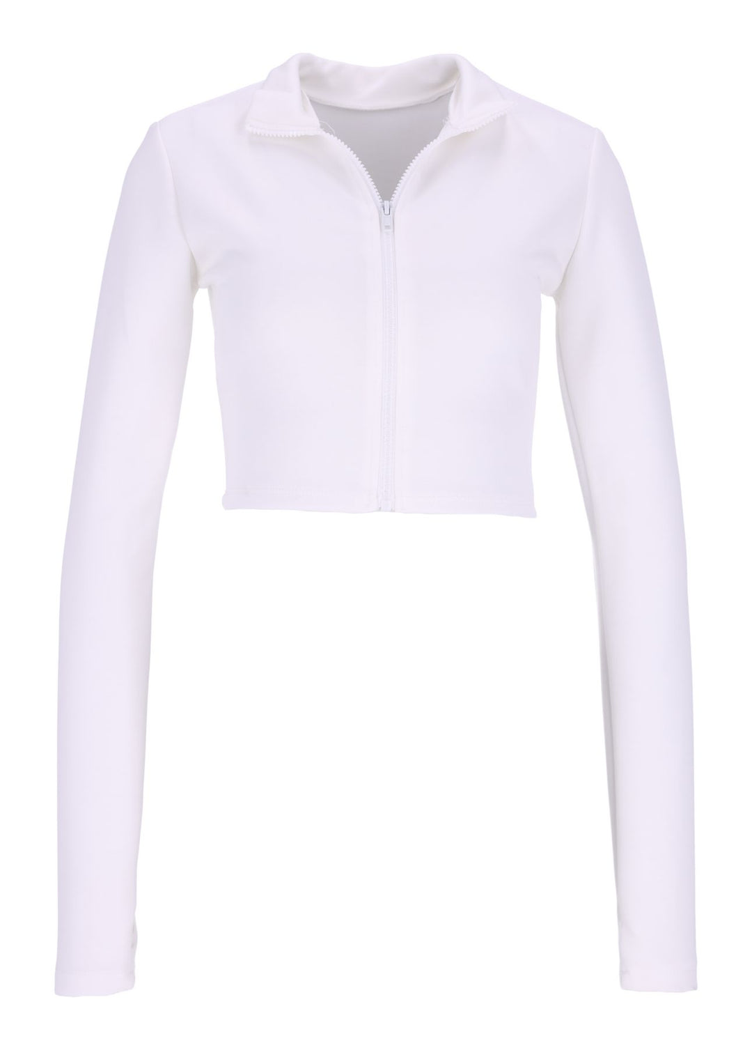 Damen Sweatjacke Stehkragen Splash of Color