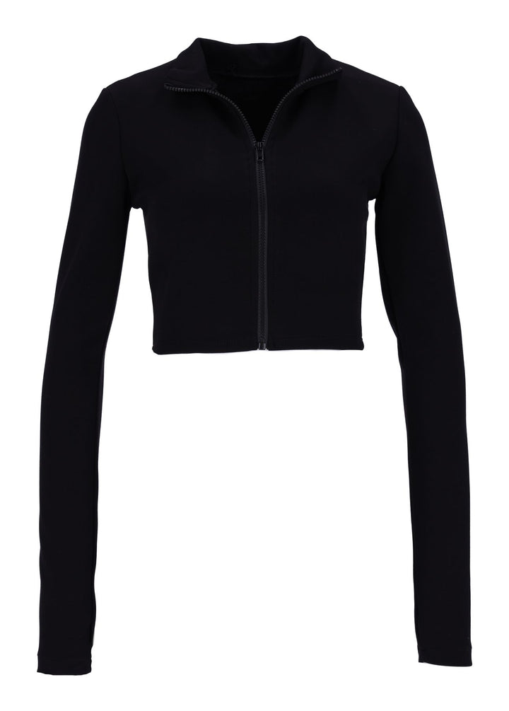 Damen Sweatjacke Stehkragen Splash of Color