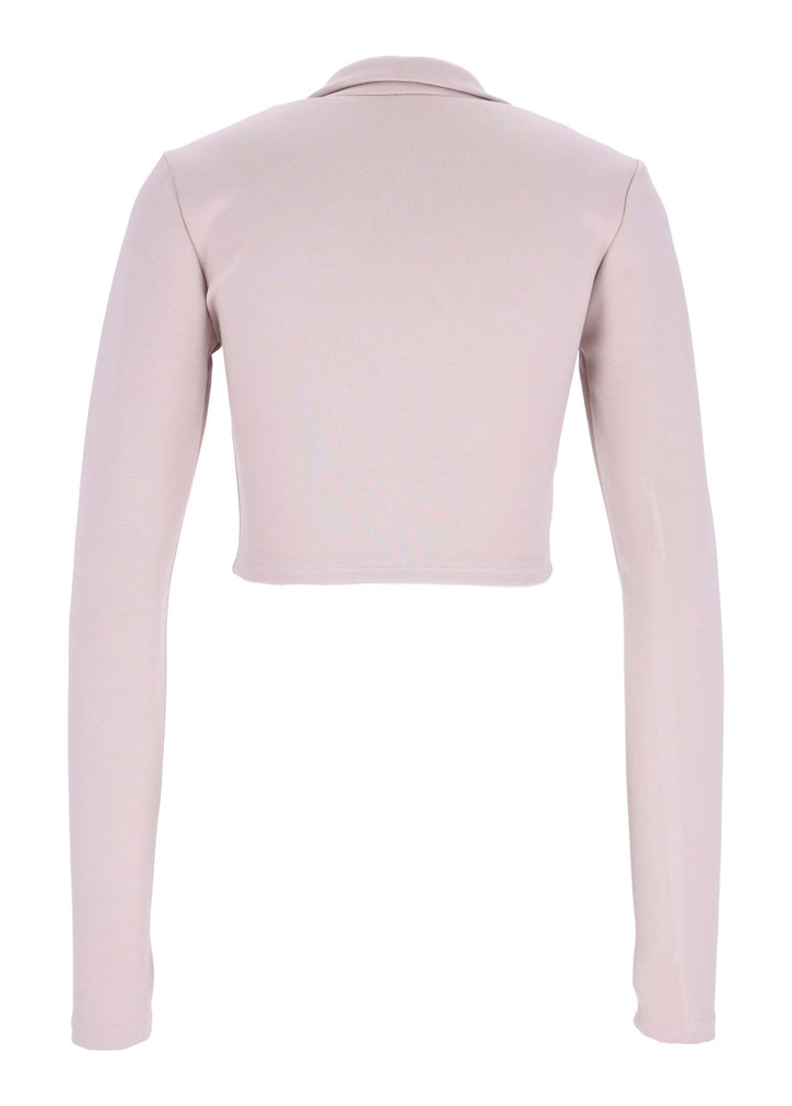 Damen Sweatjacke Stehkragen Splash of Color