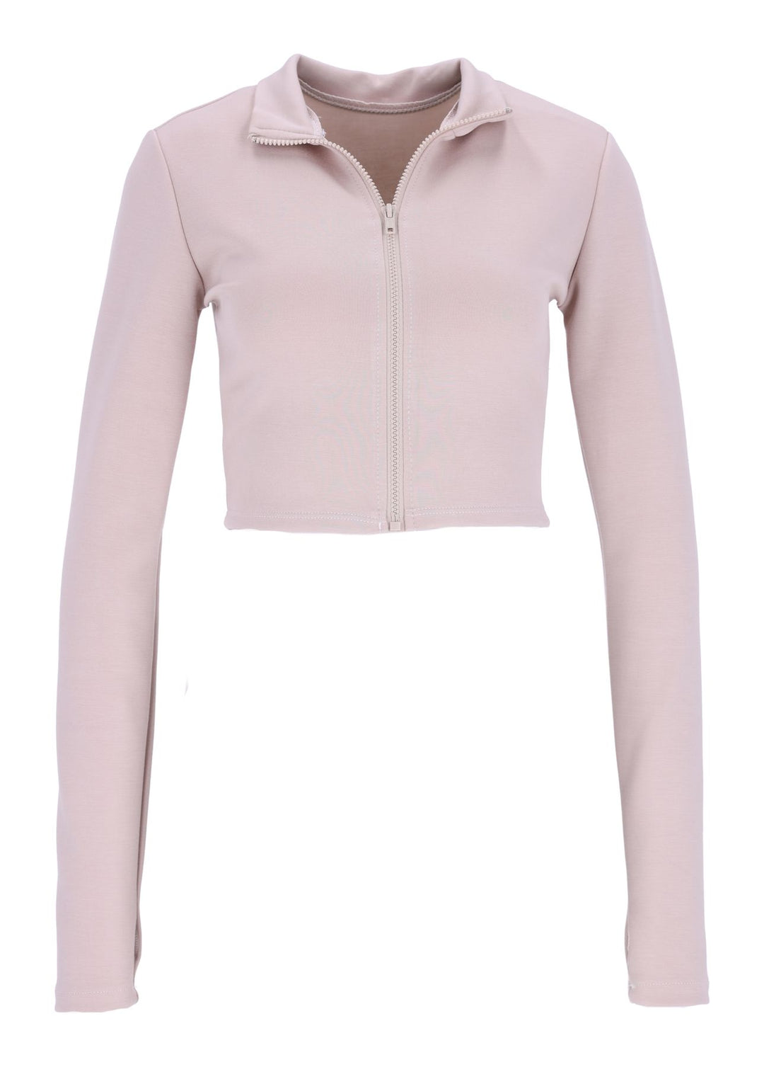 Damen Sweatjacke Stehkragen Splash of Color