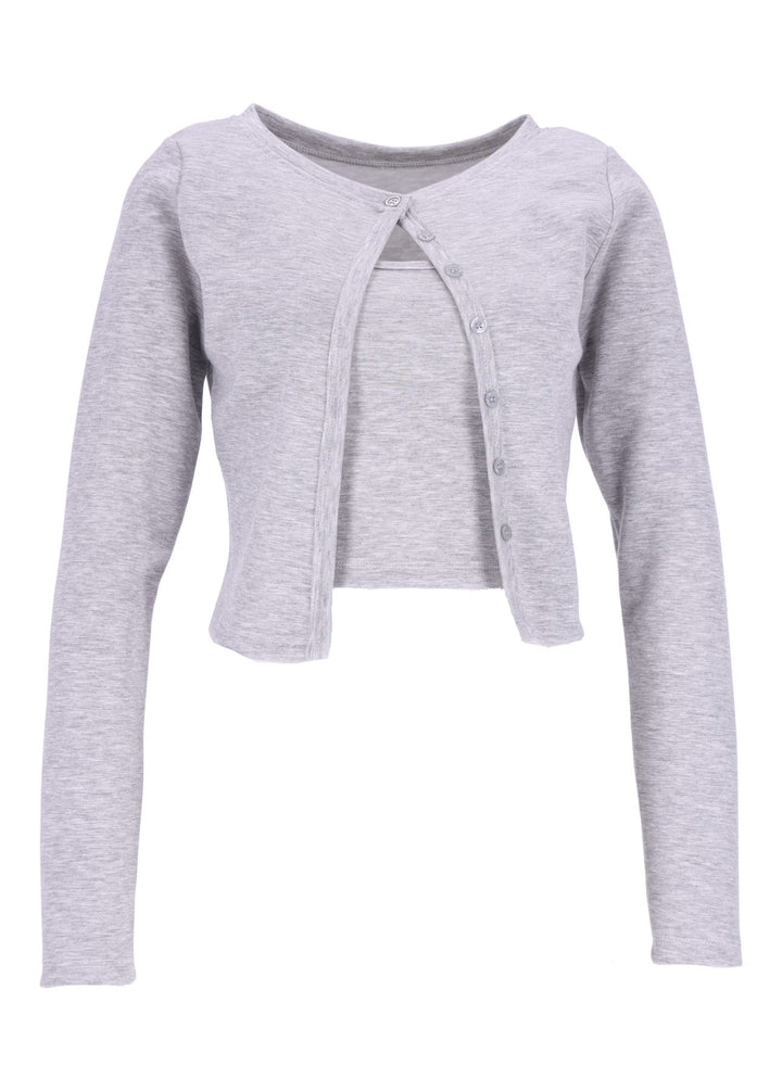 Splash of Color Damen Set Top Jacke