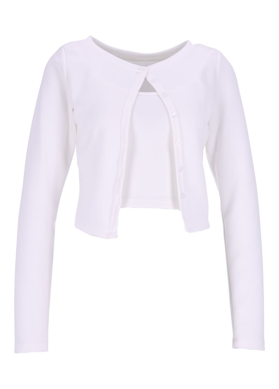 Splash of Color Damen Set Top Jacke