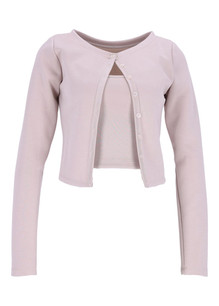 Splash of Color Damen Set Top Jacke
