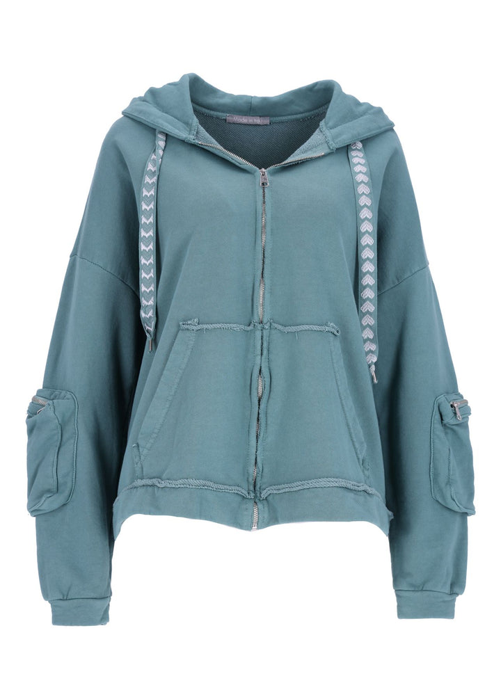 Splash of Color Damen Sweatjacke Kapuze