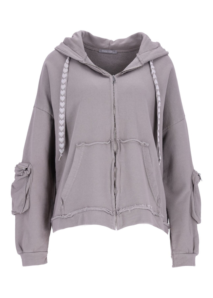 Splash of Color Damen Sweatjacke Kapuze