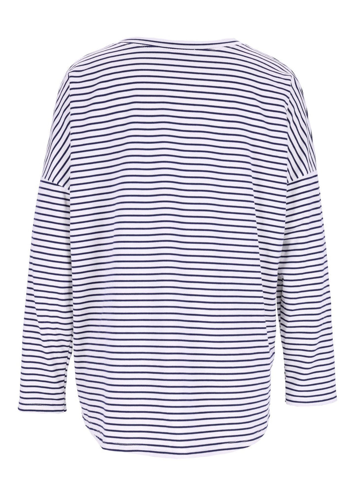 Damen Shirt Ringel Splash of Color
