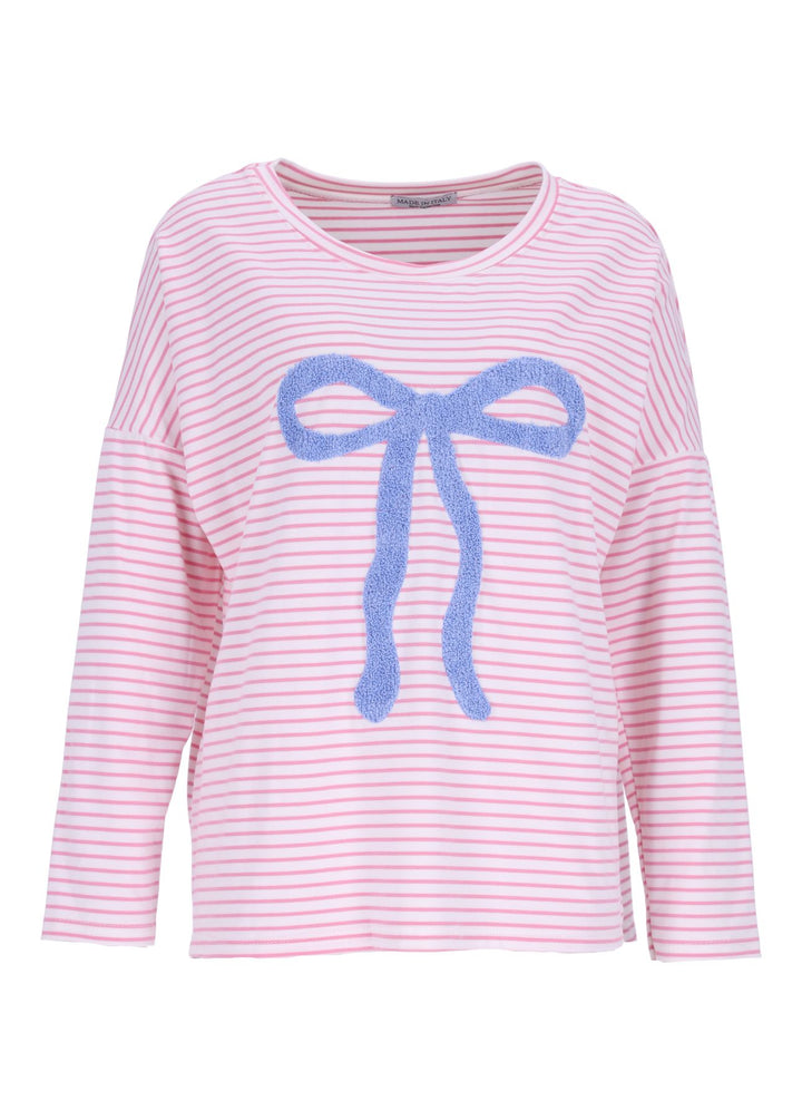 Splash of Color Damen Shirt Ringel