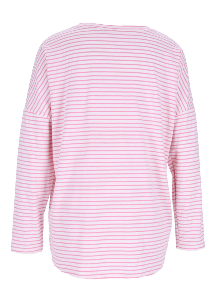 Splash of Color Damen Shirt Ringel