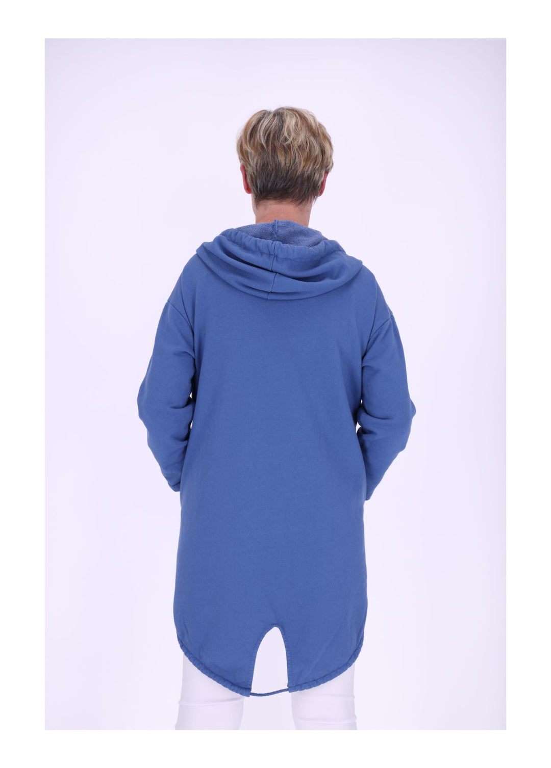 Damen Sweatjacke Lang Splash of Color