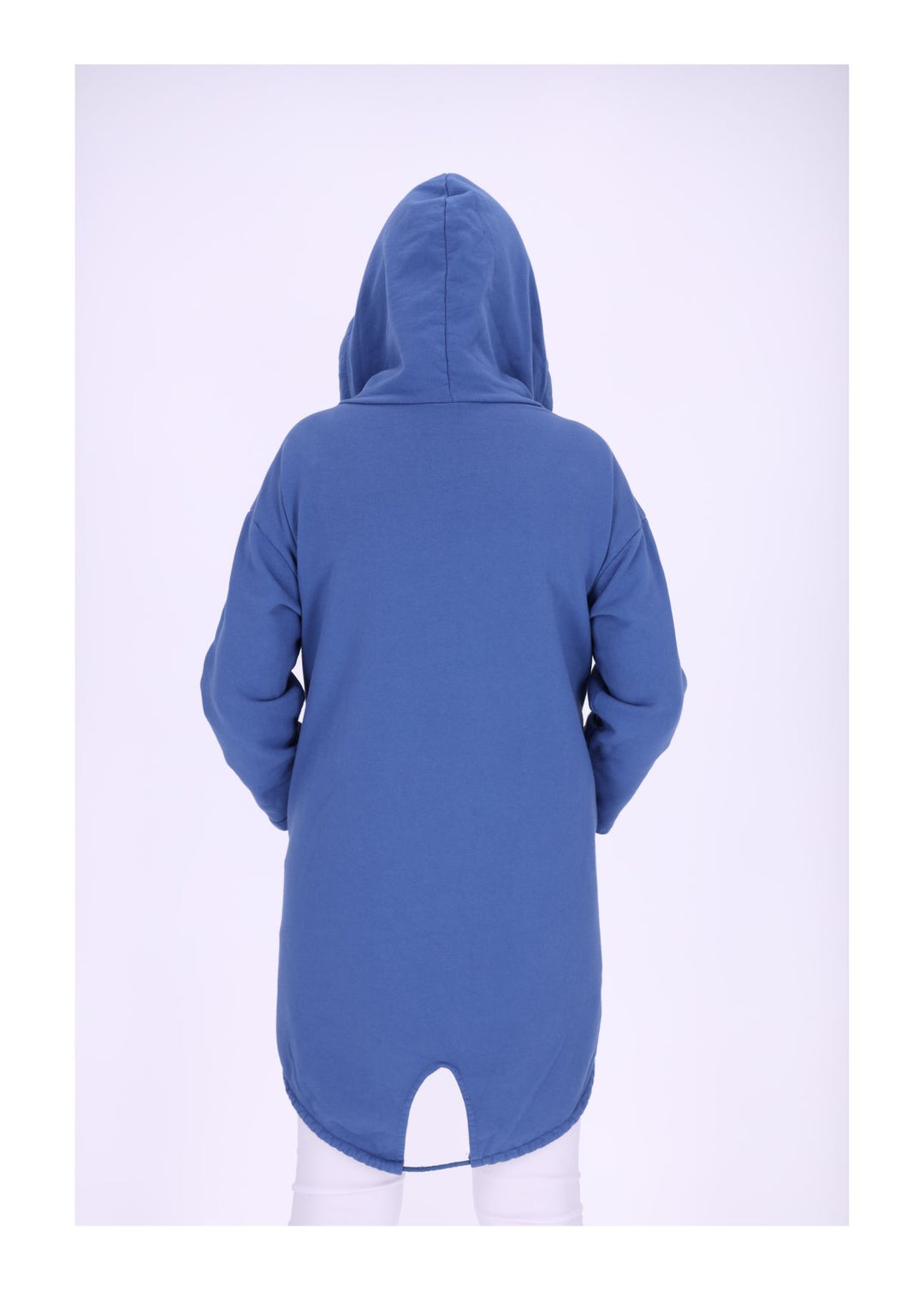 Damen Sweatjacke Lang Splash of Color