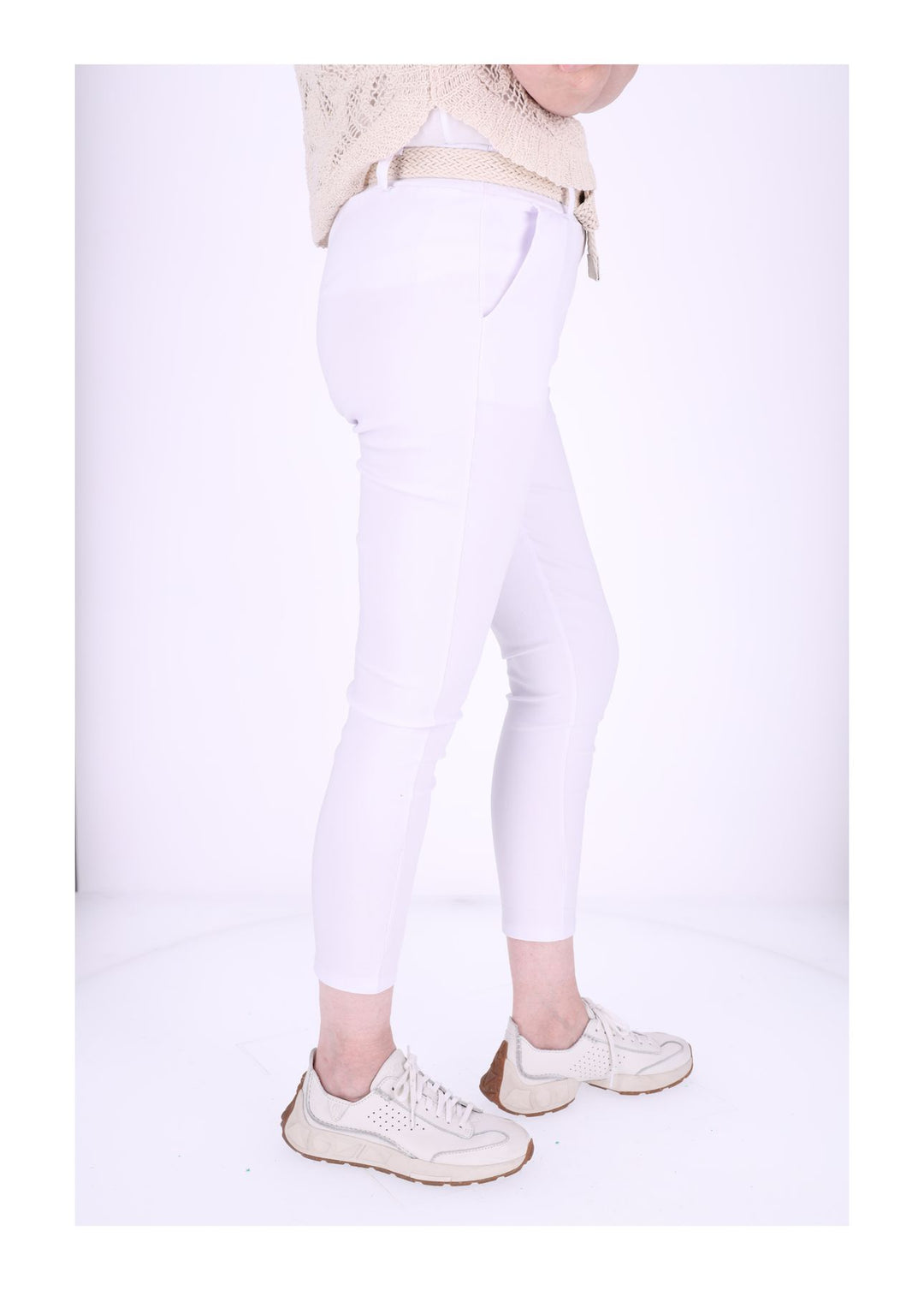 Splash of Color Damen Hose mit Gürtel