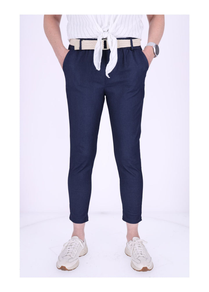 Splash of Color Damen Hose mit Gürtel