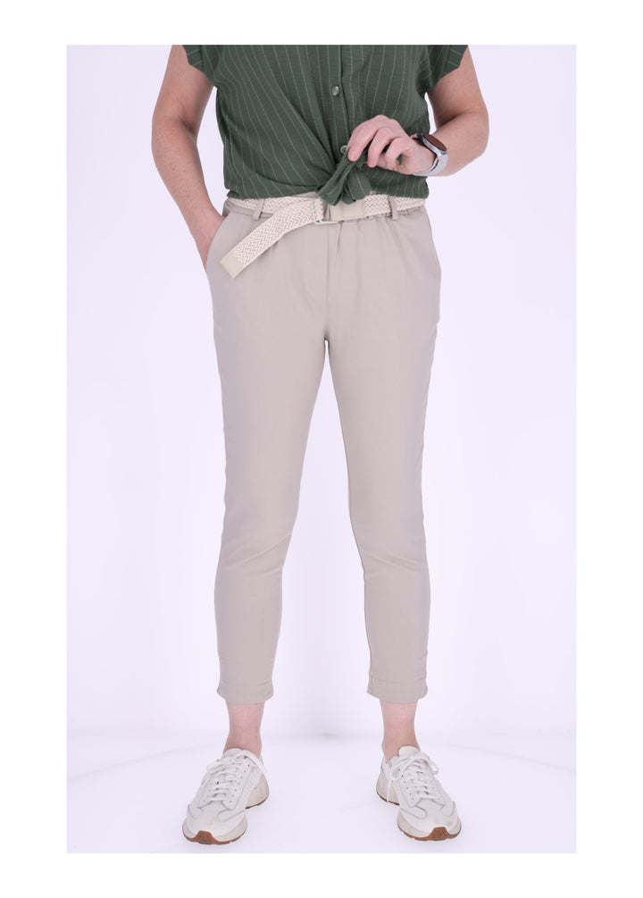 Splash of Color Damen Hose mit Gürtel