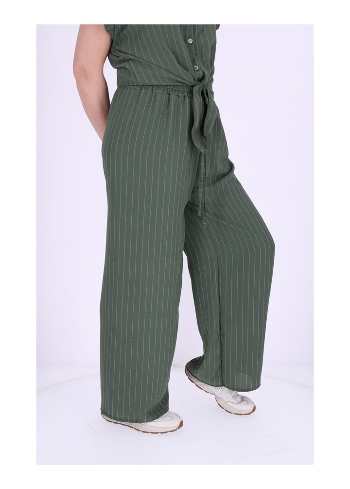 Splash of Color Damen Hose Nadelstreifen