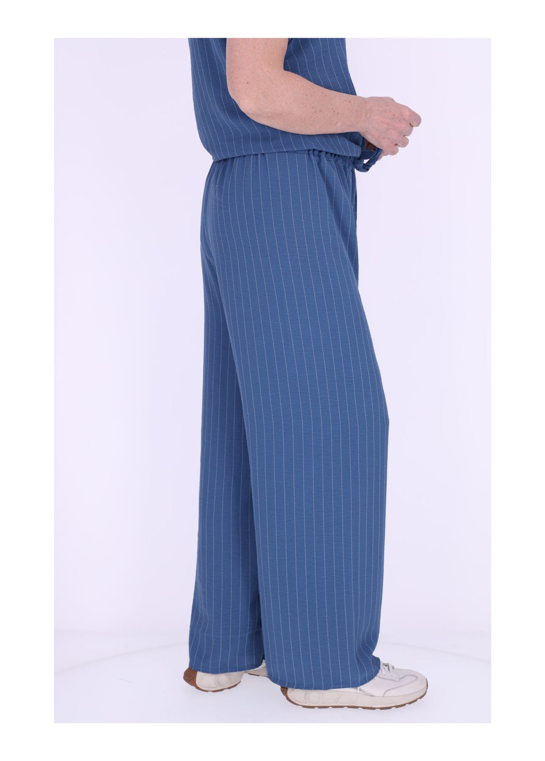 Splash of Color Damen Hose Nadelstreifen
