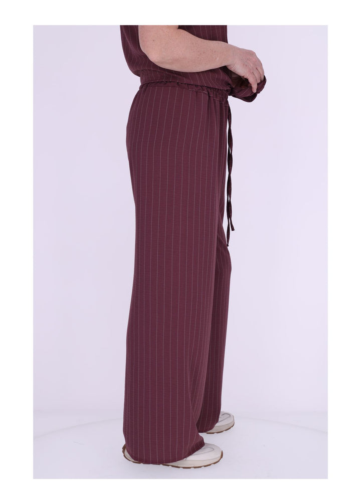 Splash of Color Damen Hose Nadelstreifen