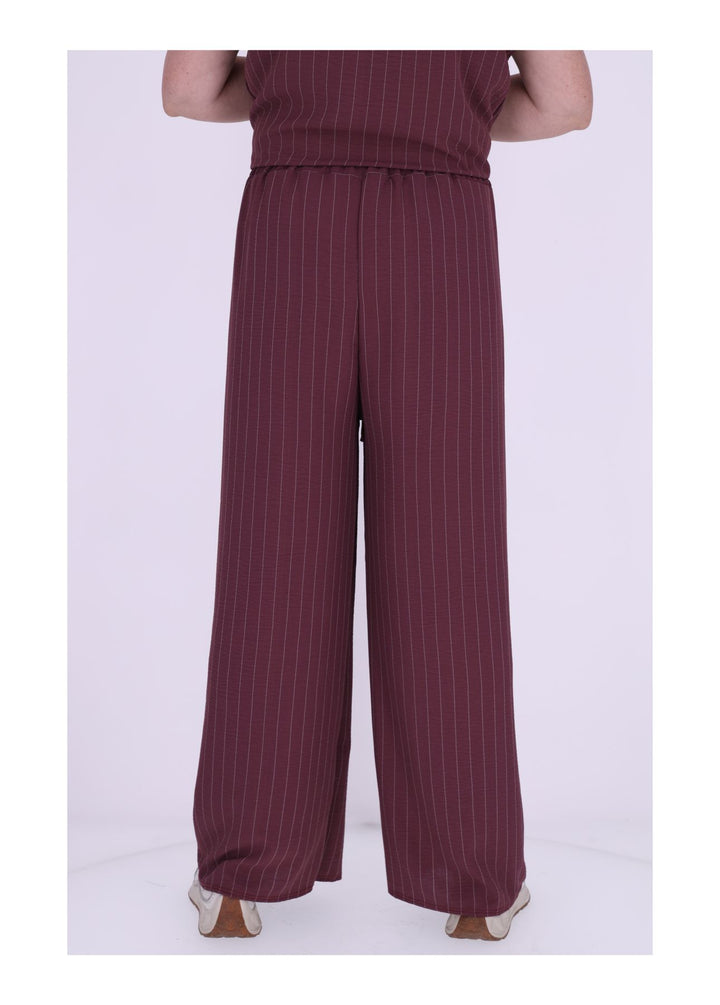 Splash of Color Damen Hose Nadelstreifen
