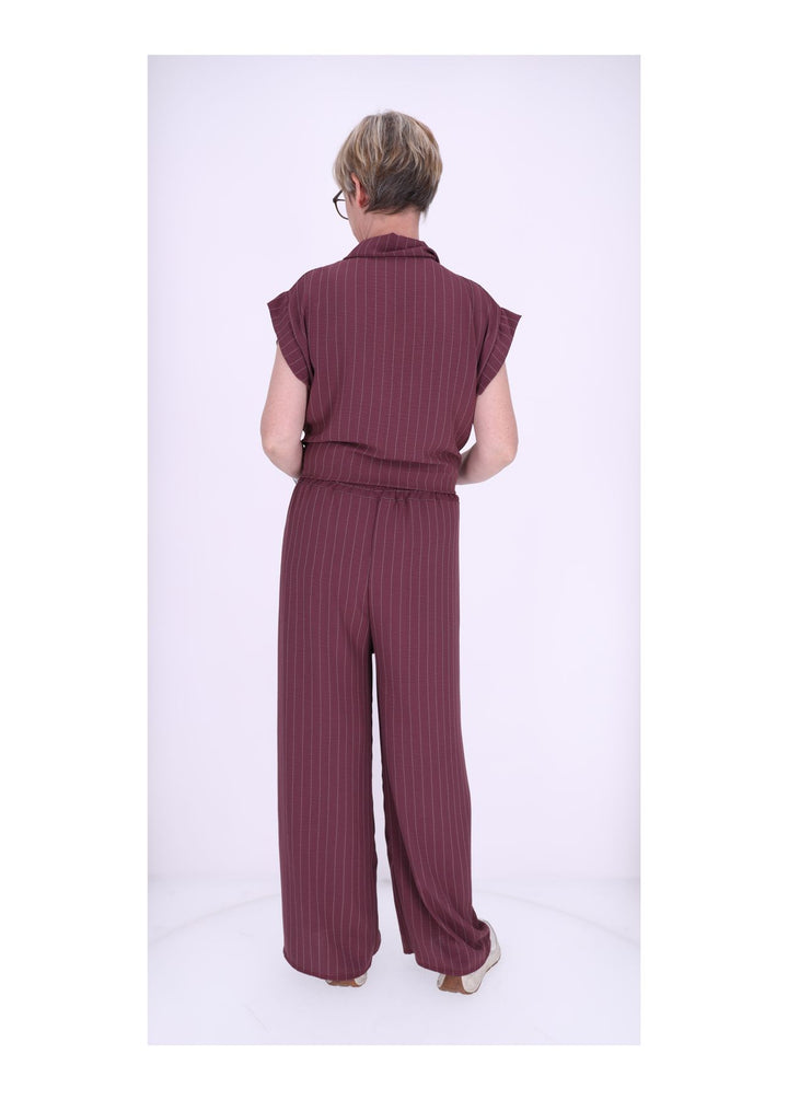 Splash of Color Damen Hose Nadelstreifen